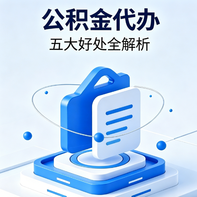 宿迁公积金代办到底值不值？这5大好处让你少走弯路